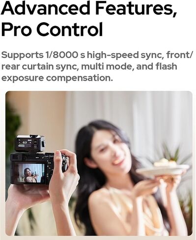 Godox IT30 Pro S IT30PRO-S كاميرا فلاش لـ Sony Camera Flash Speedlight Speedlite Light ، 2.4G TTL 1/8000 HSS ، 7.4V/900MAH LI-ION BUTTION in Saudi Arabia