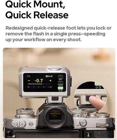Godox IT30 Pro S IT30PRO-S كاميرا فلاش لـ Sony Camera Flash Speedlight Speedlite Light ، 2.4G TTL 1/8000 HSS ، 7.4V/900MAH LI-ION BUTTION in Saudi Arabia