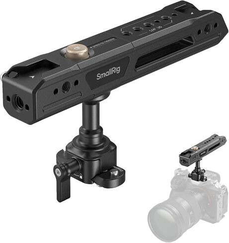 Bundle: SmallRig Lightweight Top Handle, Grip for DSLR Camera Cage 3764+SMALLRIG Rotating Top Handle with NATO Clamp 4152 in Saudi Arabia