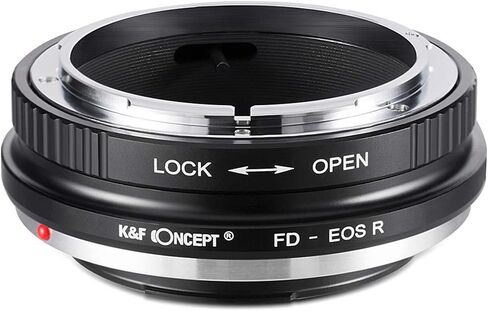 محول مفهوم K&F جديد لعدسة Canon FD Mount إلى Canon EOS RF Camera in Saudi Arabia