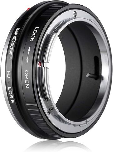 محول مفهوم K&F جديد لعدسة Canon FD Mount إلى Canon EOS RF Camera in Saudi Arabia