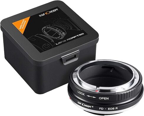 محول مفهوم K&F جديد لعدسة Canon FD Mount إلى Canon EOS RF Camera in Saudi Arabia