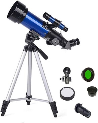 70mm Sky Astronomical Monocular Telescopes for Outside Travel Children Space Astronomic Refractor Beginner’s Space Monoscope Adults Spotting Scope Blue D (I) in Saudi Arabia