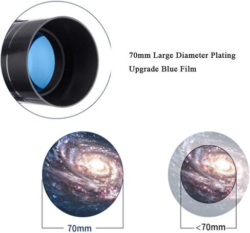 Super Binoculars Telescopes for Adults Astronomical Telescope with Tripod Smartphone Adapter Portable T Stargazing High Magnification High-Definition Telescope in Saudi Arabia