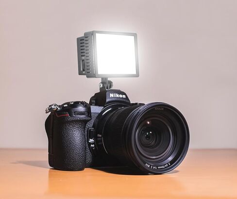 100 واط قابلة لإعادة الشحن ضوء فيديو LED متوافق مع لوحة Sony Alpha A5100-160 LED ، قابلة للضايق 5600 كيلو بايت ، 3200 كيلو ، 900 لوكس ، بطارية وشاحن سريع-مجموعة الإضاءة خفيفة الوزن على الكاميرا in Saudi Arabia