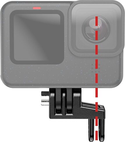 محول محاذاة العدسات (Moversse Mount) لـ GoPro ، DJI ، Insta360 [مرفق تركز على كاميرا العمل] in Saudi Arabia