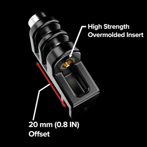 محول محاذاة العدسات (Moversse Mount) لـ GoPro ، DJI ، Insta360 [مرفق تركز على كاميرا العمل] in Saudi Arabia