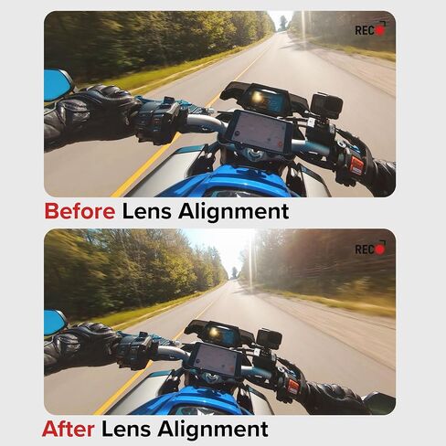 محول محاذاة العدسات (Moversse Mount) لـ GoPro ، DJI ، Insta360 [مرفق تركز على كاميرا العمل] in Saudi Arabia