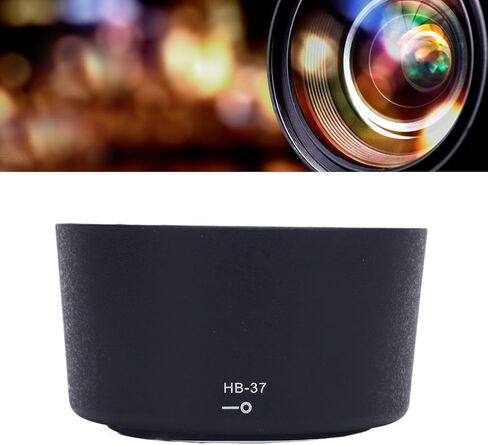 Lens Hood HB 37, ABS Bayonet Mount with Lightweight Design, Compatible with AF S DX 55 200mm f 4 5.6G IF ED VR in Saudi Arabia