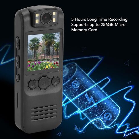 Wi - Fi 1080p HD Camera ، مقطع مغناطيسي ، مسجل رياضي يمكن ارتداؤه مع تسجيل مدته 5 ساعات للتنزه ، ركوب الدراجات ، السفر in Saudi Arabia