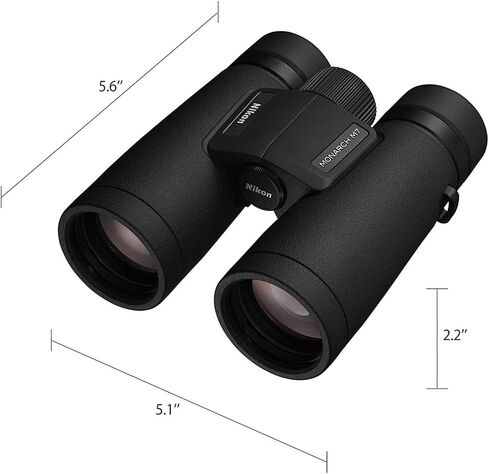 Nikon 16765 Monarch M7 Binoculars, 8x42, ED Lenses, Water/Fog Proof Bundle with 7 YR CPS Enhanced Protection Pack in Saudi Arabia