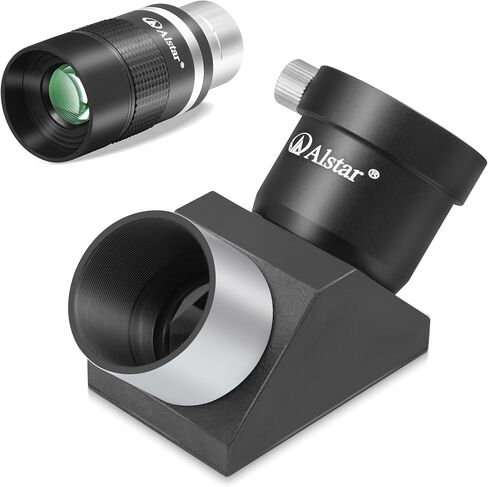 Alstar 1.25 inch Telescope Zoom Eyepiece - Bundle with - 1.25 inch 90-Degree Erecting Prism in Saudi Arabia