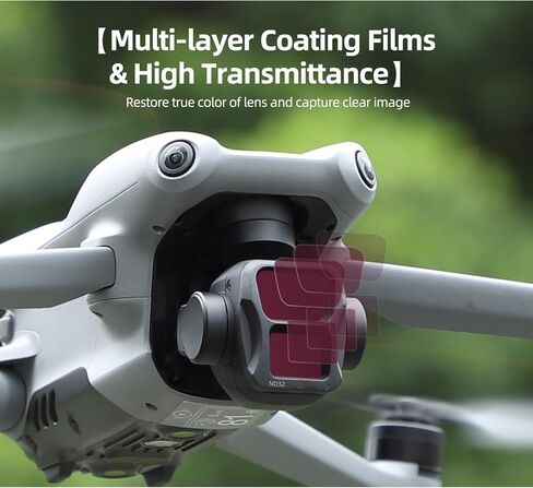 مرشح ND32 متوافق مع DJI Air 3 Lens ND Filters ، مرشح الكثافة المحايدة للهواء 3 إكسسوارات بدون طيار in Saudi Arabia
