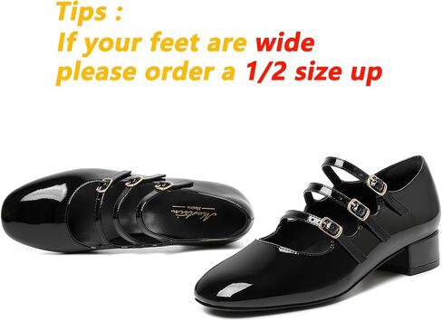 Mostrin Mary Jane Shoes Women Chunky Block Heels Round Toe Pumps for Women Buckle Strap Dance Shoes Wedding Party Dress Shoes in Kuwait