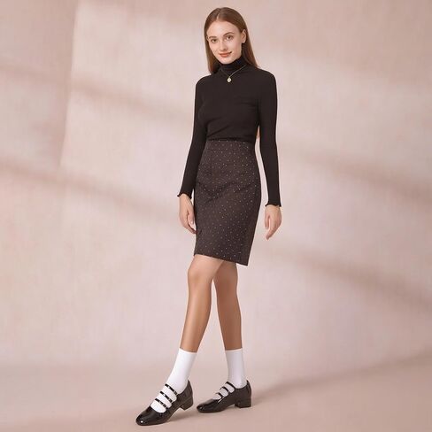 Mostrin Mary Jane Shoes Women Chunky Block Heels Round Toe Pumps for Women Buckle Strap Dance Shoes Wedding Party Dress Shoes in Kuwait