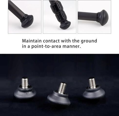 Universals Rubber Feet Tripods Spikes Nonslip Replacement for 3/8" Thread Tripods in Saudi Arabia