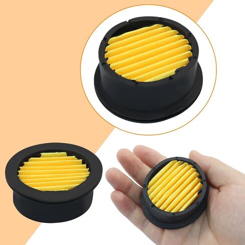 litoexpe 2 pcs 1/2 بوصة كاتم الصوت ضاغط الهواء مع عناصر بديلة ، 20 مم ضاغط هو كاتم الصوت لمولدات المولدات in Kuwait