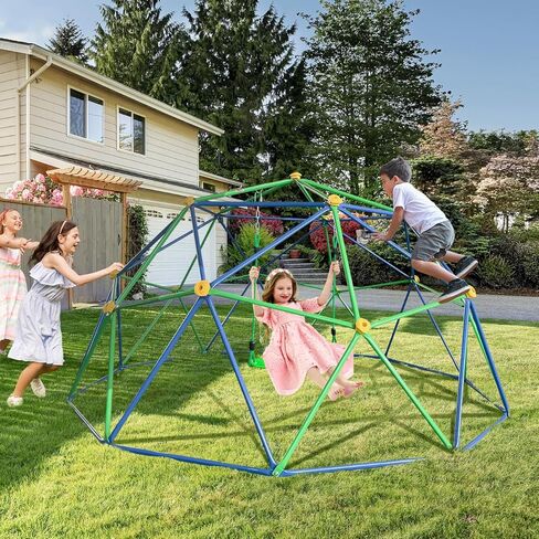 كرسي شبكي لقببة التسلق بطول 10 أقدام و11 قدم، ملحقات قبة متسلقة قوية، سهل التركيب، للأعمار من 4 سنوات فما فوق in Kuwait