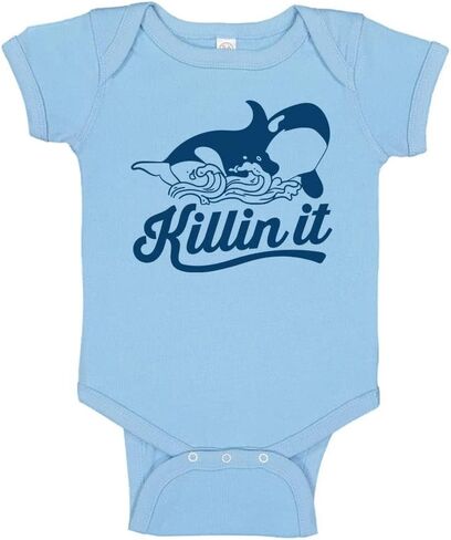 TATY Kids Killin' It Orca Baby Infant Bodysuit in Saudi Arabia