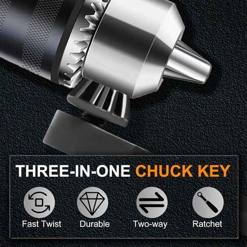 3 في 1 Ratchet Drill Chuck مفتاح مفتاح ، أداة استبدال مفتاح Chuck Universal ، حفر Chuck Ratchet Spanner للتثبيت الكهربائي وأداة الطاقة in Saudi Arabia