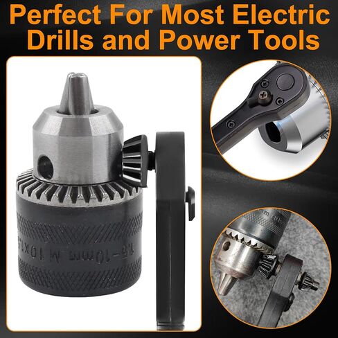 3 في 1 Ratchet Drill Chuck مفتاح مفتاح ، أداة استبدال مفتاح Chuck Universal ، حفر Chuck Ratchet Spanner للتثبيت الكهربائي وأداة الطاقة in Saudi Arabia