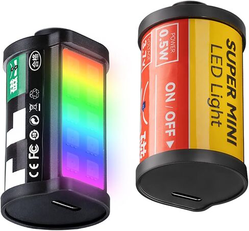 TTARTISAN Mini Led Light (White and RGB Light) Cold Shoe Mount Magnetic Led Light in Saudi Arabia