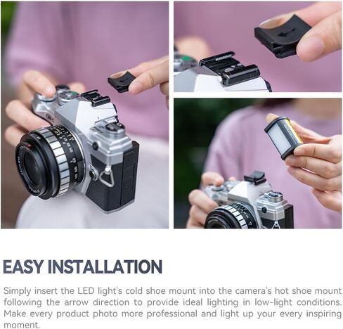 Ttartisan Mini LED Light (White and RGB) و M01 On-Camera Flash in Saudi Arabia