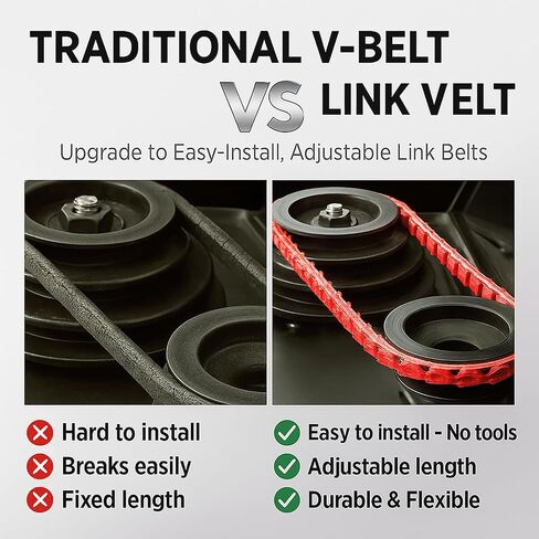 3/8" Power Twist V-Belt 3/8-inches x 5-feet, Adjustable Link V-Belt Type Z,Perfect for Lathes, Drill Press, Table Saws in Saudi Arabia