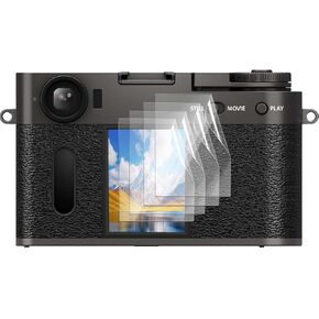 واقي شاشة من 4 عبوات لفيلم Fujifilm x Half- Soft Pet Film for Fujifilm X Half Digital Camera ، مضاد للخلع ، مضاد للأصوار ، HD Clear Film in Kuwait