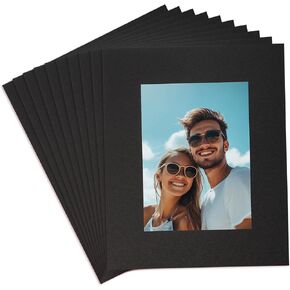 الحصير صور Uxcell 10pcs ، 8 × 10 حصيرة مركز لوحات 5 × 7 صور حمض أبيض خالي in Kuwait