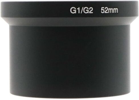 52 مم عدسة محول أنبوب حلقة مرشح محول أنبوب محول Canon PowerShot G1 G2 كاميرا أسود in Saudi Arabia