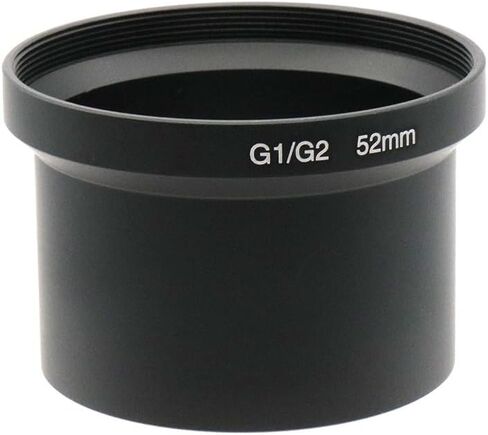 52 مم عدسة محول أنبوب حلقة مرشح محول أنبوب محول Canon PowerShot G1 G2 كاميرا أسود in Saudi Arabia