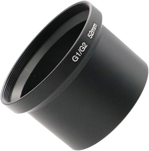 52 مم عدسة محول أنبوب حلقة مرشح محول أنبوب محول Canon PowerShot G1 G2 كاميرا أسود in Saudi Arabia