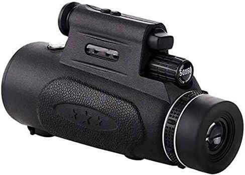 Monocular Telescope 12x42 Monocular Telescope High Power Portable Monocular Compact with NightBAK4 FMC Lens Monocular with Smartphone Adapter and Tripod for Bird Watching Theater Telescopes 2021 in Saudi Arabia