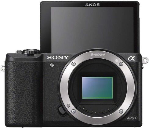 كاميرا رقمية بدون مرآة Sony A5100 مع شاشة LCD 3 بوصة - الجسم فقط (أسود) (متجدد) in Kuwait
