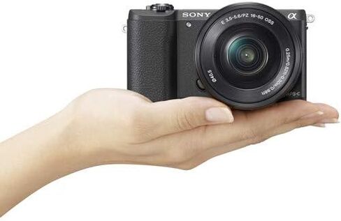 كاميرا رقمية بدون مرآة Sony A5100 مع شاشة LCD 3 بوصة - الجسم فقط (أسود) (متجدد) in Kuwait