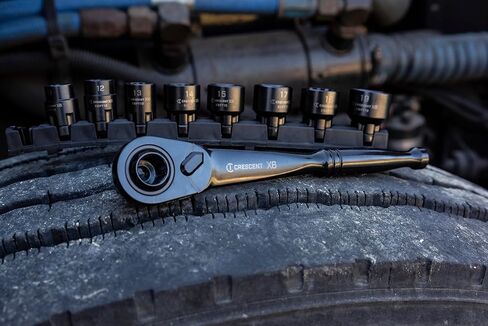 كريسنت مجموعة ادوات ميكانيكية قياسية من 25 قطعة مقاس 3/8 انش X6 - CX6PT25 in Kuwait