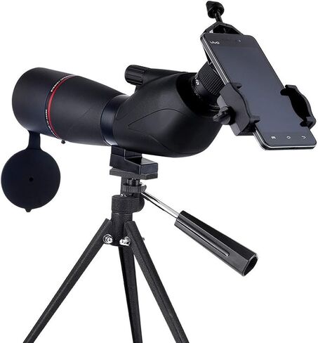 Bird Watching Monocular 20-60x60 Zoom HD Large Objective Lens FMC ВАK4 Prism Waterproof Phone Connection Telescope with Large Tripod in Saudi Arabia