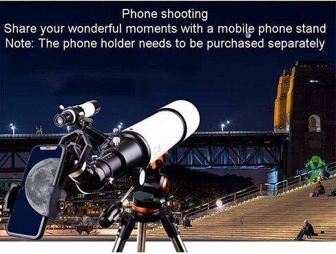 Telescopes for Astronomy Beginners 80MM Large Objective Lens Astronomical Travel Telescope Great Astronomy Gift for Kids to Explore Moon Space Beautiful Home in Saudi Arabia
