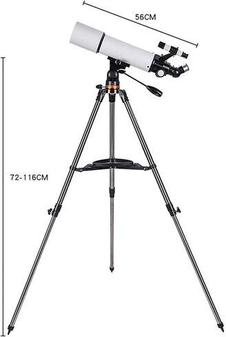 Telescopes for Astronomy Beginners 80MM Large Objective Lens Astronomical Travel Telescope Great Astronomy Gift for Kids to Explore Moon Space Beautiful Home in Saudi Arabia