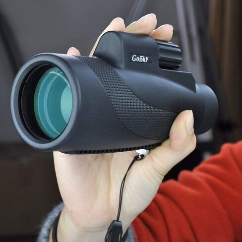 Professional Monocular Telescope 12x50 High Power Scope with Phone Mount and Tripod Scope with 4 Prism FMC for Adults Camping Travelling Wildlife in Saudi Arabia