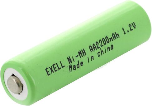 50-Pack 1.2V AA 2200mAh Rechargeable NIMH Button Top Battery for use with Cameras, camcorders, Mobile Phones in Saudi Arabia