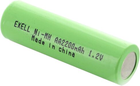 50-Pack 1.2V AA 2200mAh Rechargeable NIMH Button Top Battery for use with Cameras, camcorders, Mobile Phones in Saudi Arabia