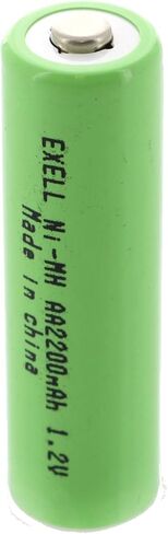 50-Pack 1.2V AA 2200mAh Rechargeable NIMH Button Top Battery for use with Cameras, camcorders, Mobile Phones in Saudi Arabia