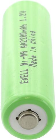 50-Pack 1.2V AA 2200mAh Rechargeable NIMH Button Top Battery for use with Cameras, camcorders, Mobile Phones in Saudi Arabia