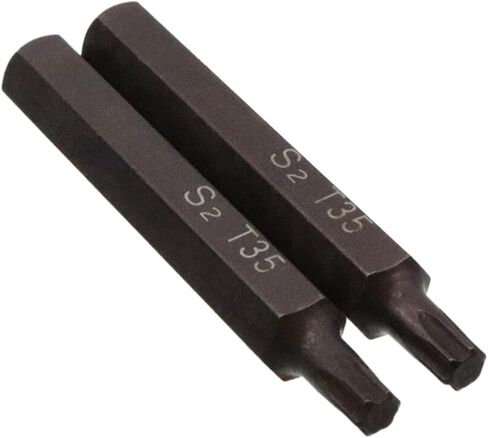 T45 Torx Screwdriver Bit Set 6 Point Star Bits 3" Length with Hex Shank Screw Driver Kit Tools -5pcs in Saudi Arabia