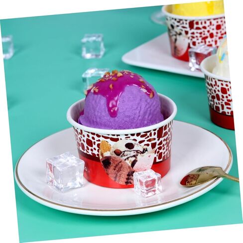 6Pcs Assorted Color Fake Ice Cream Model, Realistic Pvc Dessert Props for Window Display, Food Photography, and Party Decoration in Saudi Arabia