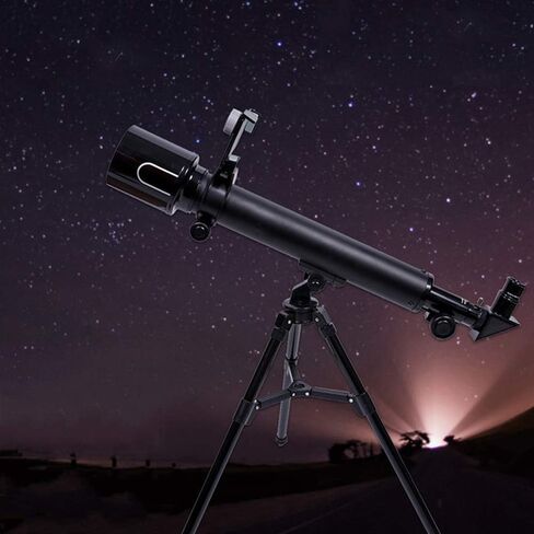 Telescope for Adults Kids Beginners 50mm Aperture 600mm Astronomical Refractor Telescope BAK4 Prism FMC Lens Telescope for Astronomy with Smartphone Mount and Tripod to View Moon in Saudi Arabia