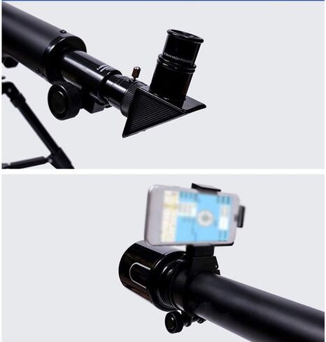 Telescope for Adults Kids Beginners 50mm Aperture 600mm Astronomical Refractor Telescope BAK4 Prism FMC Lens Telescope for Astronomy with Smartphone Mount and Tripod to View Moon in Saudi Arabia