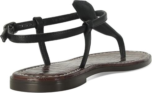 Thong Flat Sandals for Women Casual T-Strap Flats Sandals with Ankle Buckle Comfortable Summer Dress Flip Flops Shoes in Saudi Arabia